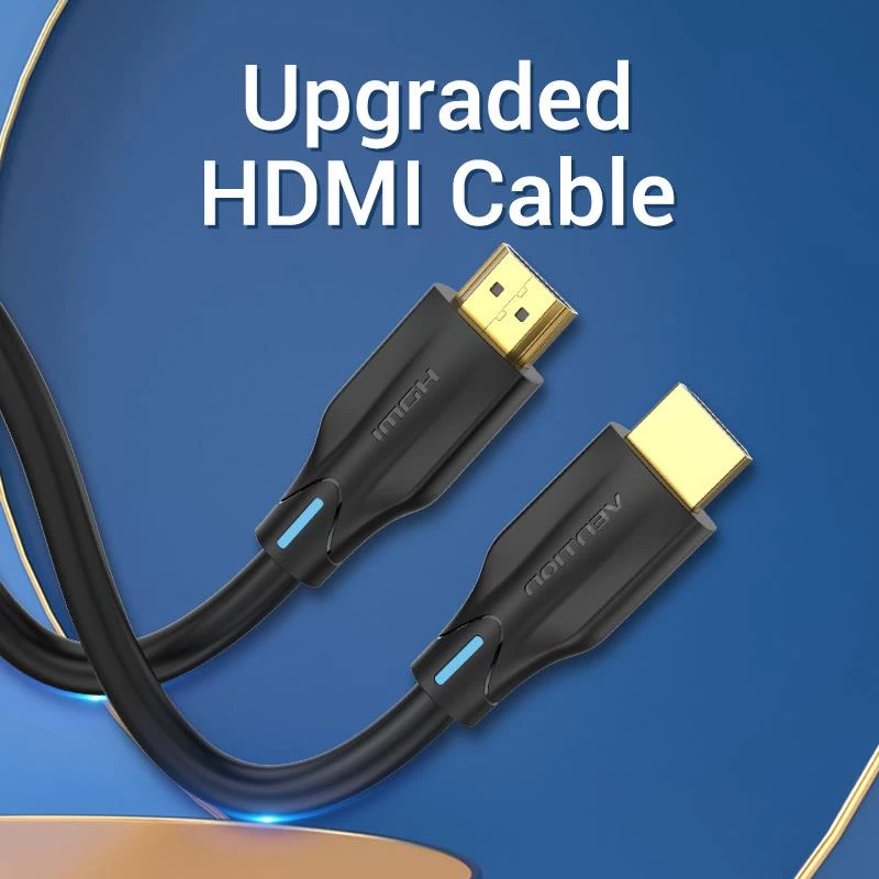 HDMI laidas 8K/3M juodas Aanbi Vention