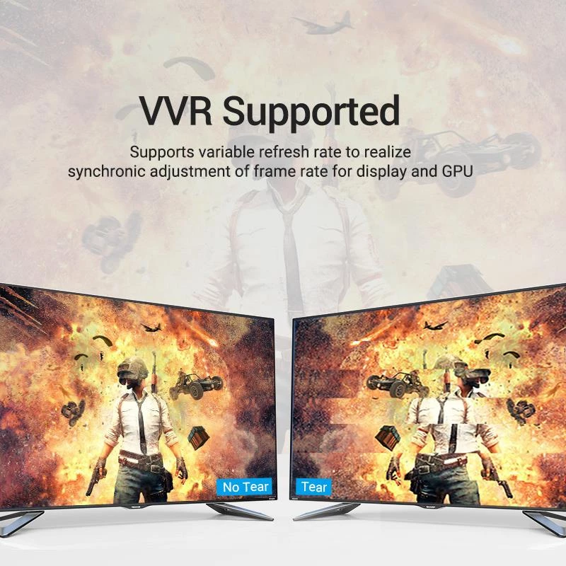 HDMI laidas 8K/3M juodas Aanbi Vention