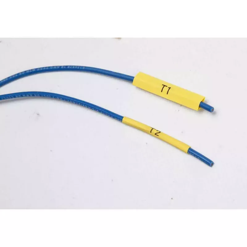 Ne lipni spausdintuvo etiketė Brady M21-375-C-342-YL, poliolefinas, geltona, 1,64 cm x 2,1 m