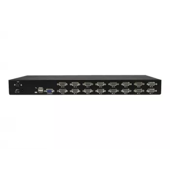 StarTech.com 16 prievadų 1U montuojamas stovo USB KVM jungiklis su OSD (SV1631DUSBU)