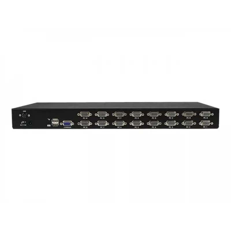 StarTech.com 16 prievadų 1U montuojamas stovo USB KVM jungiklis su OSD (SV1631DUSBU)