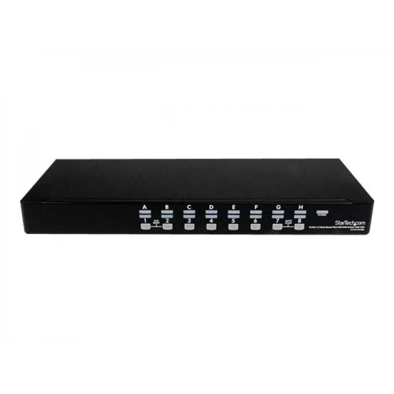 StarTech.com 16 prievadų 1U montuojamas stovo USB KVM jungiklis su OSD (SV1631DUSBU)