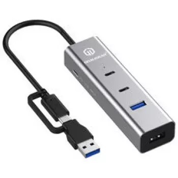 USB šakotuvas GrauGear G-HUB2A2C1-PD 4 prievadų PD — 2x USB-C, 2x USB-A