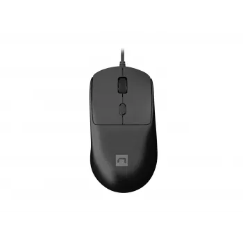 NATEC Hawk 2 laidinis lazerinis pelė, juoda, iki 2400 DPI