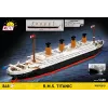 Cobi R.M.S. Titanic statybinių blokelių rinkinys, 848 dalys, kolekcinis laivo modelis
