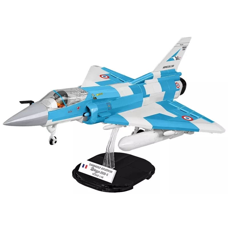 Cobi Mirage 2000-5F plytelių modelio rinkinys, Ginkluotųjų pajėgų serija, 495 dalys, mastelis 1:48