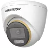 Kupolinė IP stebėjimo kamera Hikvision DS-2CE72DF3T-LFS (ColorVu, 2,8 mm, 1920x1080) montavimui ant lubų, vidaus/lauko