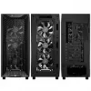 Corsair 3200D RS PC korpusas, Midi Tower, ATX, Grūdintas stiklas – juodas