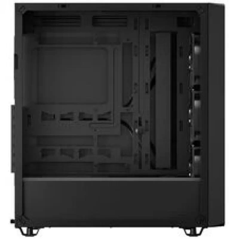 Corsair 3200D RS PC korpusas, Midi Tower, ATX, Grūdintas stiklas – juodas