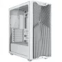 Corsair 3200D RS PC korpusas, Midi-Tower, ATX, Grūdintas stiklas - Balta
