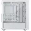 Corsair 3200D RS PC korpusas, Midi-Tower, ATX, Grūdintas stiklas - Balta