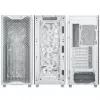 Corsair 3200D RS PC korpusas, Midi-Tower, ATX, Grūdintas stiklas - Balta