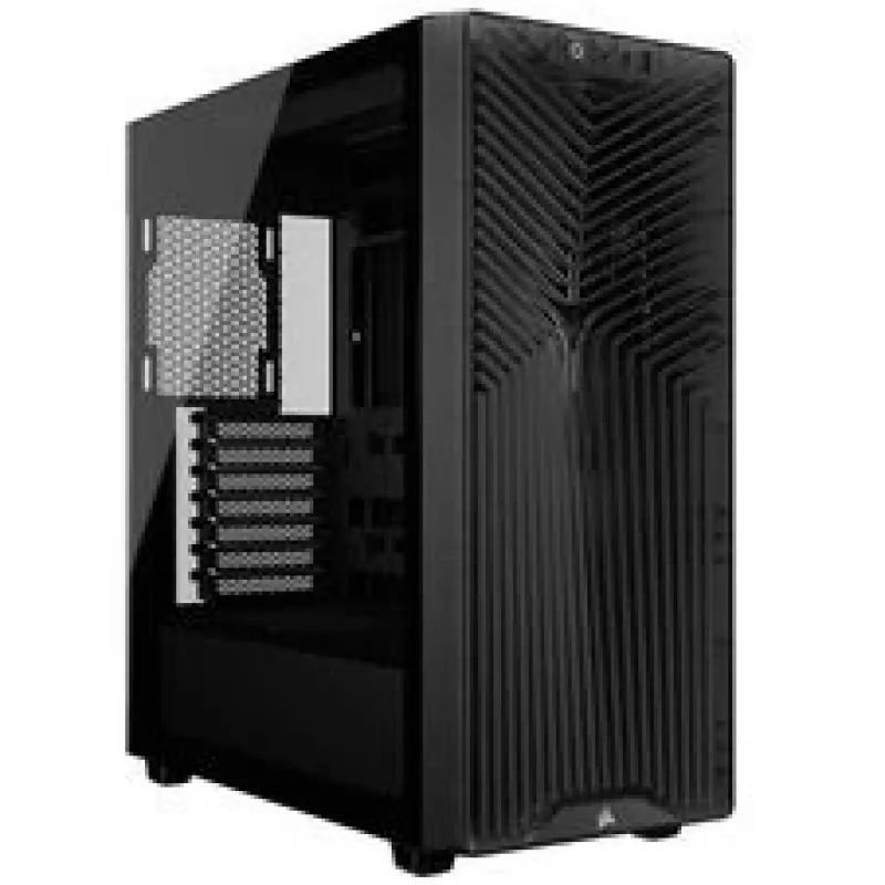 Corsair 3200D RS kompiuterio korpusas, Midi-Tower, ATX, Grūdintas stiklas - Pilka