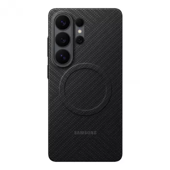 SAMSUNG Carbon Magnet dėklas skirtas Galaxy S26 Ultra Juoda (EF-KS948SNEGWW)