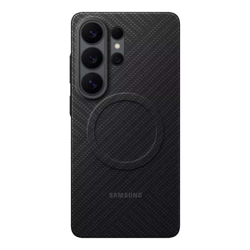 SAMSUNG Carbon Magnet dėklas skirtas Galaxy S26 Ultra Juoda (EF-KS948SNEGWW)