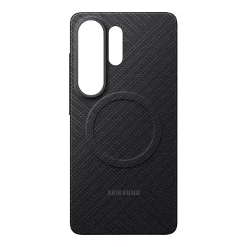 SAMSUNG Carbon Magnet dėklas skirtas Galaxy S26 Ultra Juoda (EF-KS948SNEGWW)