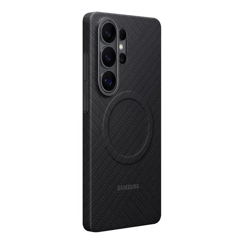 SAMSUNG Carbon Magnet dėklas skirtas Galaxy S26 Ultra Juoda (EF-KS948SNEGWW)