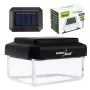 GreenBlue Solar LED Pole Light, 60x40mm, Envelope-shaped Canopy, 3200K, GB125 WW