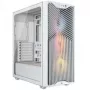 Corsair 3200D RS ARGB PC korpusas, Midi Tower, ATX, grūdintas stiklas - baltas