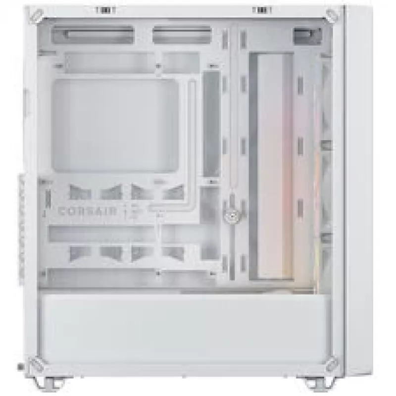 Corsair 3200D RS ARGB PC korpusas, Midi Tower, ATX, grūdintas stiklas - baltas