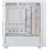 Corsair 3200D RS ARGB PC korpusas, Midi Tower, ATX, grūdintas stiklas - baltas