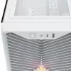 Corsair 3200D RS ARGB PC korpusas, Midi Tower, ATX, grūdintas stiklas - baltas
