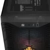 Corsair 3200D RS ARGB PC korpusas, Midi Tower, ATX, grūdintas stiklas - pilkas