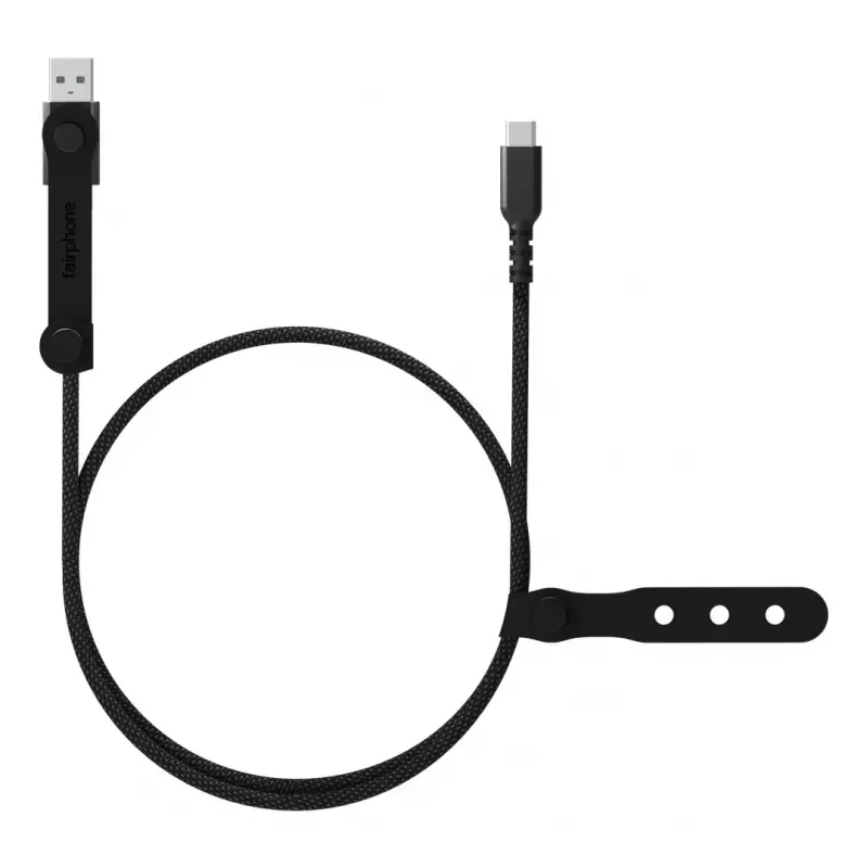 USB-C į USB-C laidas Fairphone ACCABL-4CC-WW1 USB 2.0 2,5 m juodas