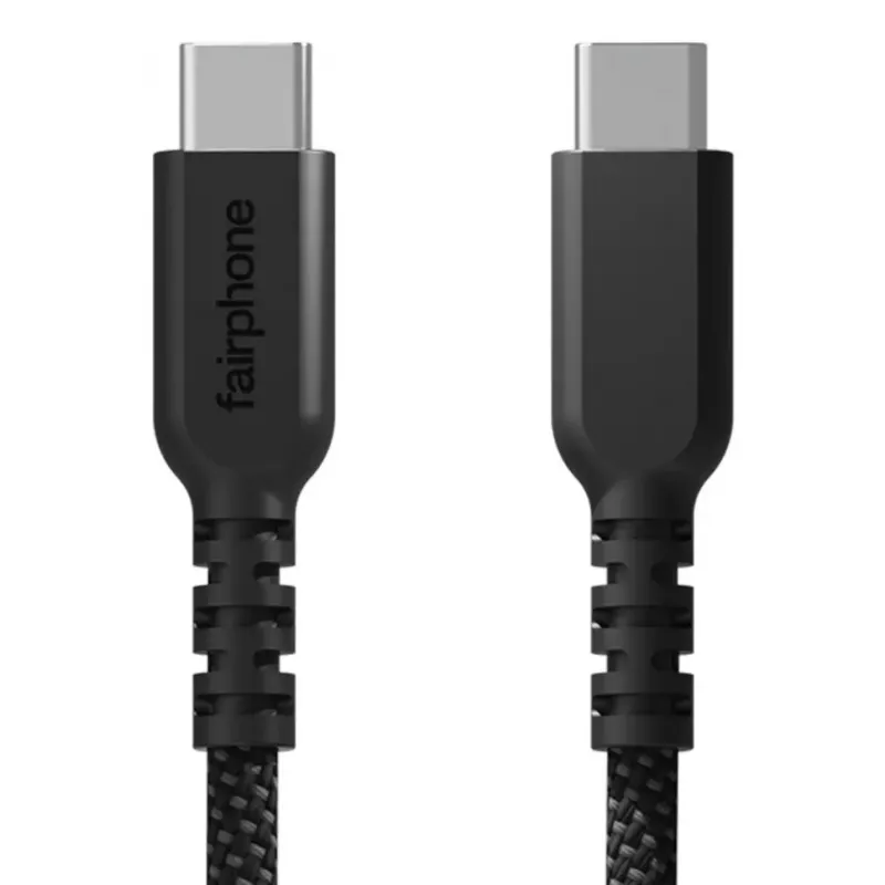 USB-C į USB-C laidas Fairphone ACCABL-4CC-WW1 USB 2.0 2,5 m juodas