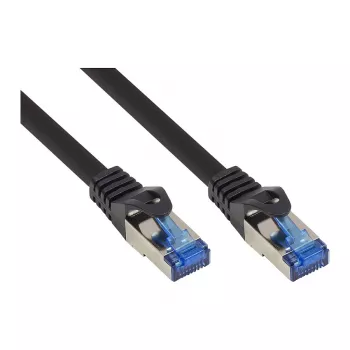 Good Connections Cat.6A komutacinis kabelis SmartFLEX HF juodas 7,5m