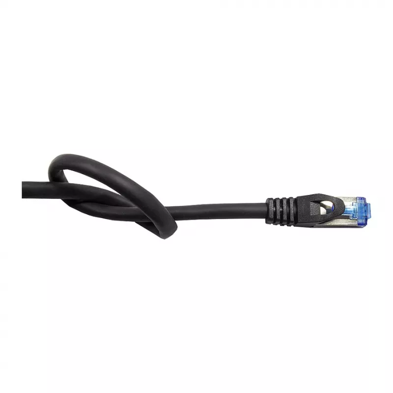 Good Connections Cat.6A komutacinis kabelis SmartFLEX HF juodas 7,5m