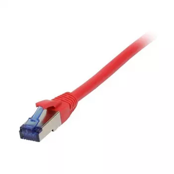 Synergy21 komutacinis kabelis RJ45, CAT6A 500Mhz, 1,5m, Red, S-STP(S/FTP), TPE/LSZH(Superflex), AWG26,