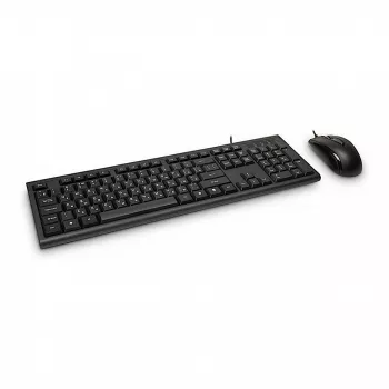 Klaviatūra Inter-Tech KM-3149R su pele Namams USB QWERTY