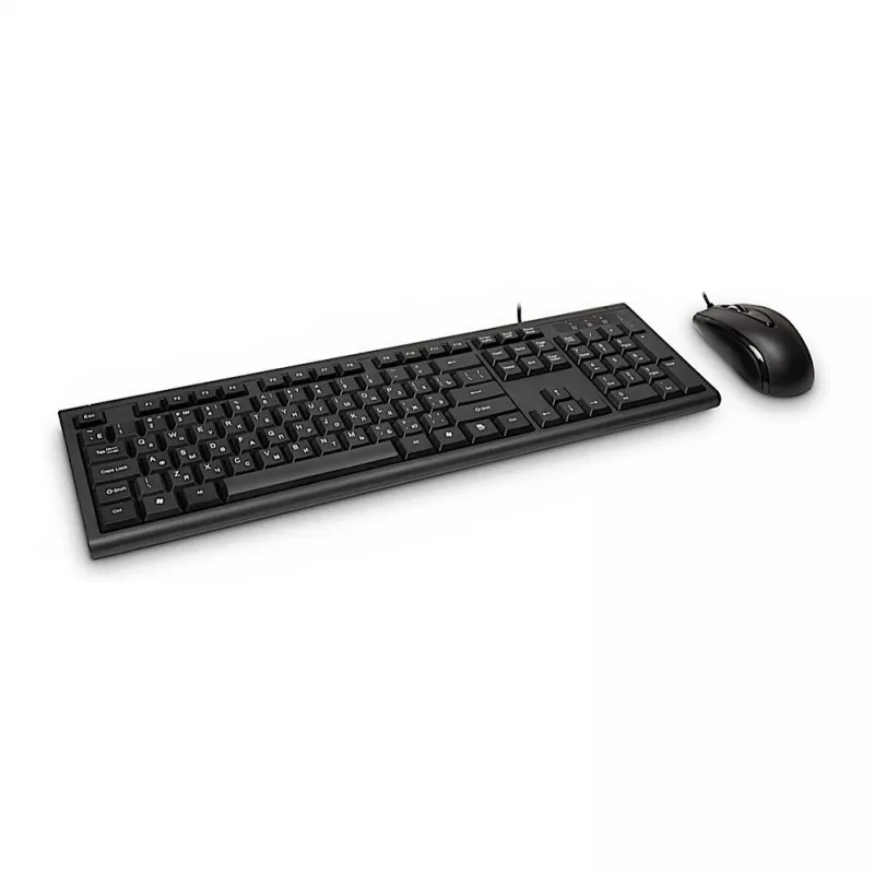 Klaviatūra Inter-Tech KM-3149R su pele Namams USB QWERTY