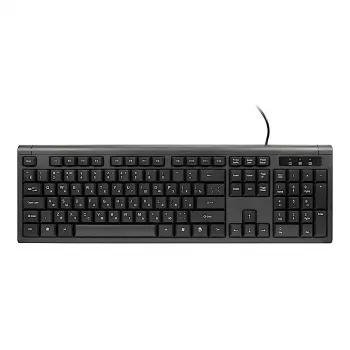 Klaviatūra Inter-Tech KM-3149R su pele Namams USB QWERTY