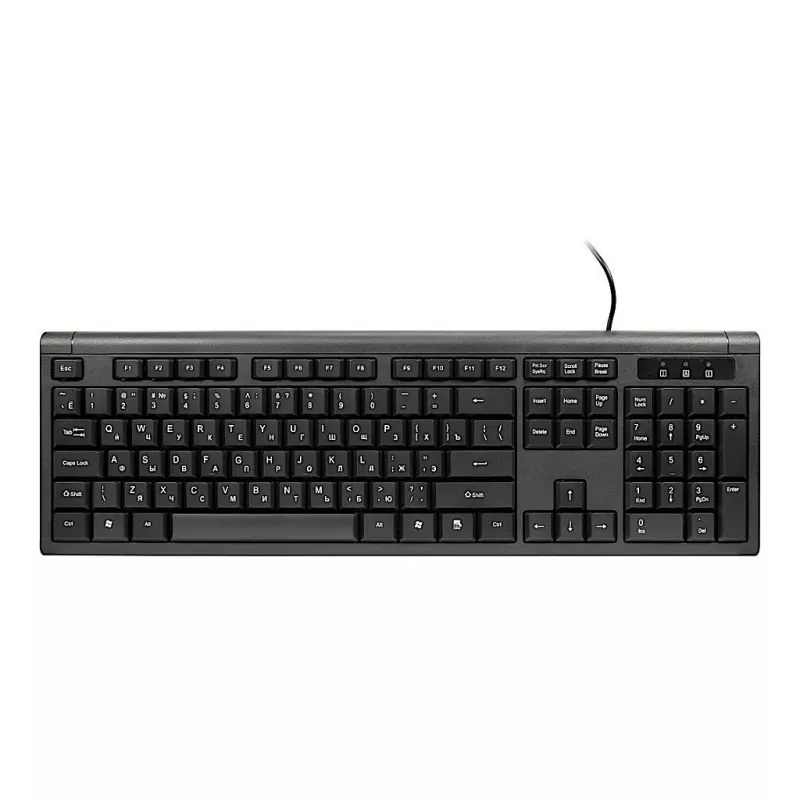 Klaviatūra Inter-Tech KM-3149R su pele Namams USB QWERTY