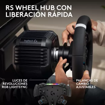 Logitech G RS50 sistema - vairas - laidinis