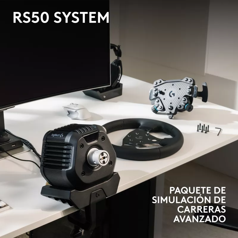 Logitech G RS50 sistema - vairas - laidinis