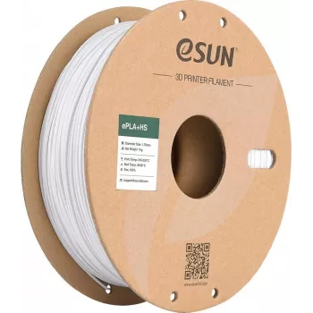 EPLA+HIGH SPEED 1,75mm ŠALTA BALTA 1kg ESUN 3D SIŪLAS (EPLA+HS-P175CW1)