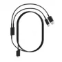 Kabelis Pimax Crystal Light/Super 2-in-1 DisplayPort ir USB kabelis, juodas, 5 m