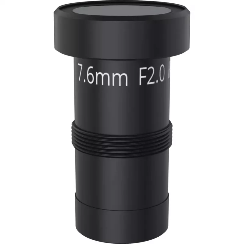 Axis 03137-001, objektyvas, juoda, Axis, Q6020-E, 7,6 mm, 58,5°