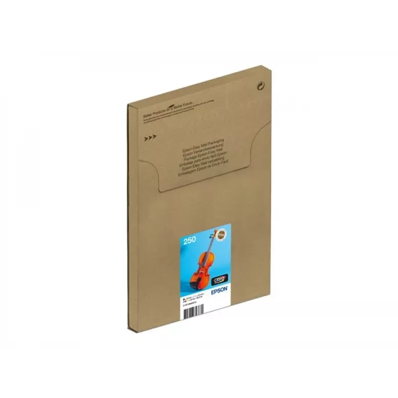 Rašalinių kasečių rinkinys Epson 250 EasyMail 6 vnt. Originalias – juoda, geltona, žalsvai mėlyna, purpurinė, šviesiai žalsvai mėlyna, šviesiai purpurinė (MPN C13T16N84510)