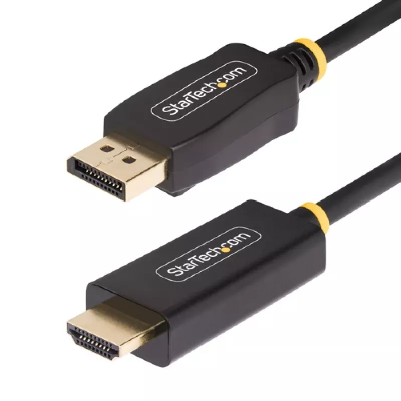 1M DP į HDMI adapterio kabelis.