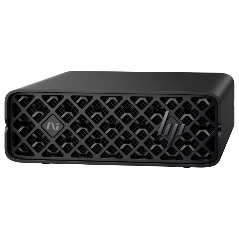 HP ZGX NANO G1n AI Mini GB10 su Nvidia Juodawell, 128 GB RAM, 2 TB SSD, DGX WLAN