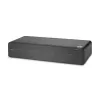 KVM jungiklis Belkin F1DN208KVM-UN-4 — 8 prievadų dviejų galvučių HDMI/DisplayPort, USB klaviatūra ir pelė, 4K@60Hz, montuojamas į stovą, juodas