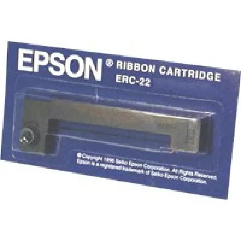 Epson ERC22B juostelės kasetė M-180/190 serijai, ilgaamžė, juoda