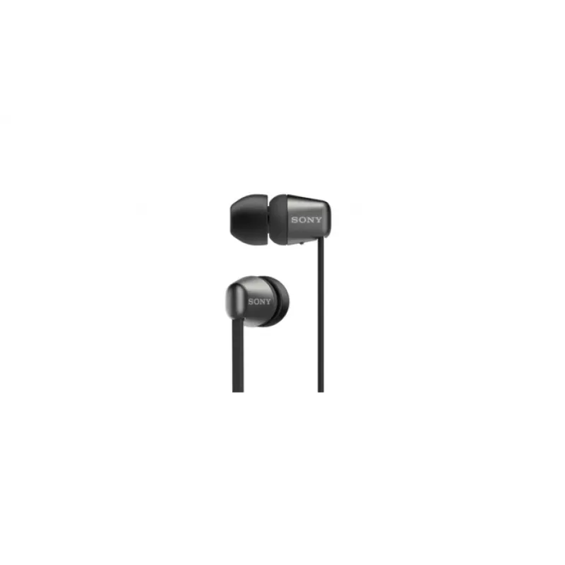 Sony WI-C310 ausinės belaidės į ausis įdedamos, kaklo juostelės skambučiams / muzikai Bluetooth juodos