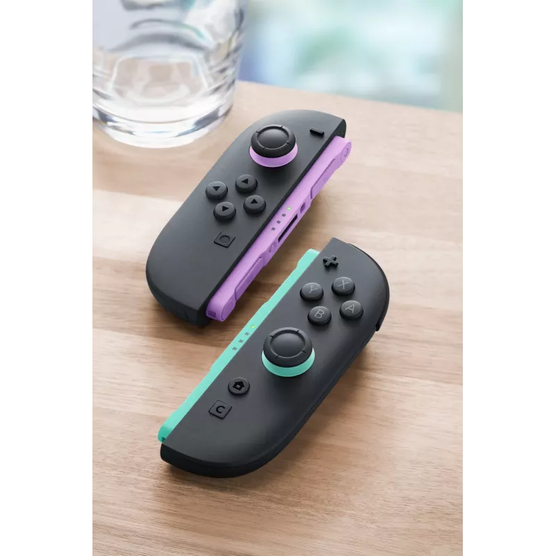 Nintendo Joy-Con 2 pora šviesiai violetinė / šviesiai žalia, žaidimų pultelis, Nintendo Switch 2, Home mygtukas, analoginis / skaitmeninis, belaidis, Bluetooth
