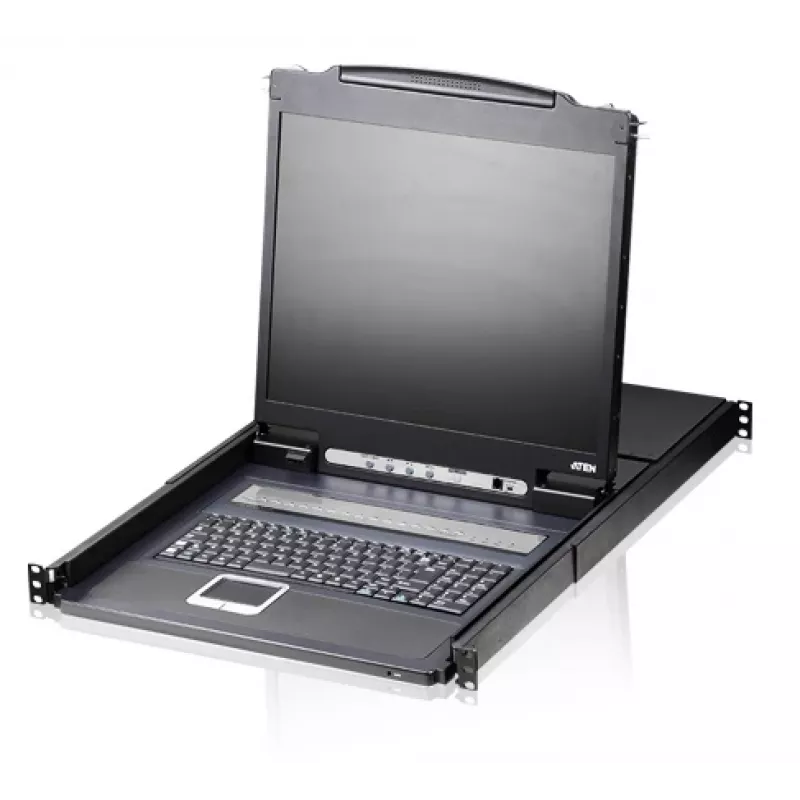 ATEN CL1316N stovo konsolė 48,3 cm (19 colių) juoda 1U