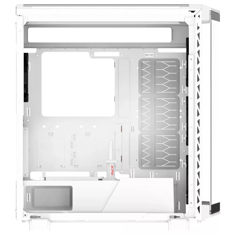 XPG BATTLECRUISER II ST Mid-Tower White, Midi Tower, PC, White, ATX, EATX, micro ATX, Mini-ITX, nerūdijantis plienas, Žaidimams